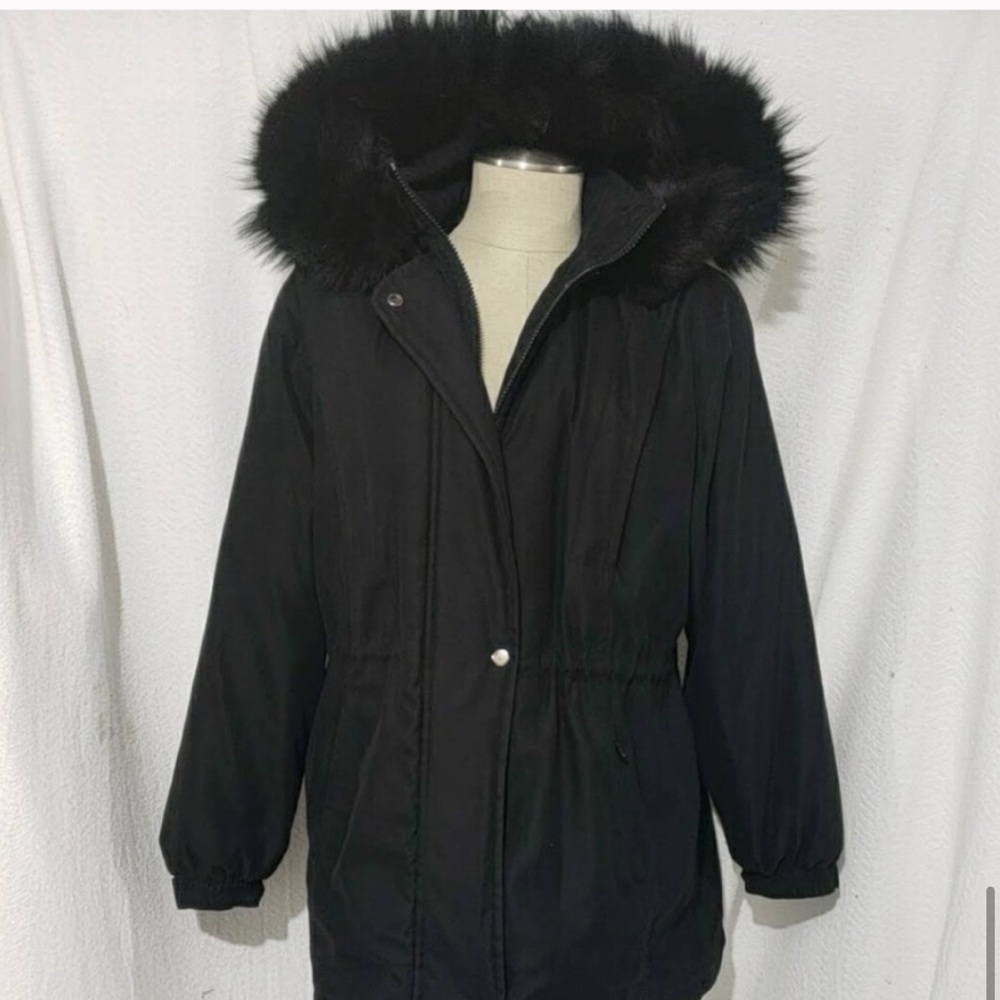 Rare Vintage BROMLEY SPORT THERMAL BLACK COAT